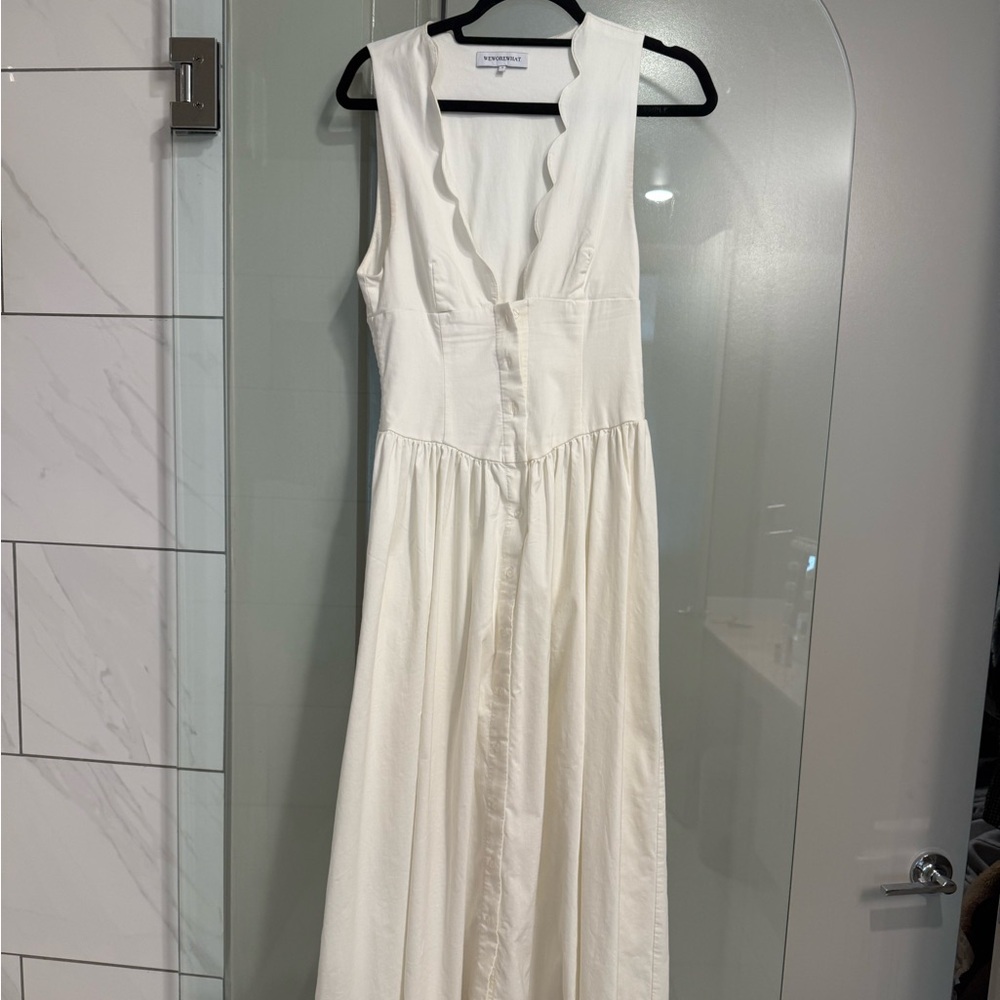 WeWoreWhat White Maxi Dress